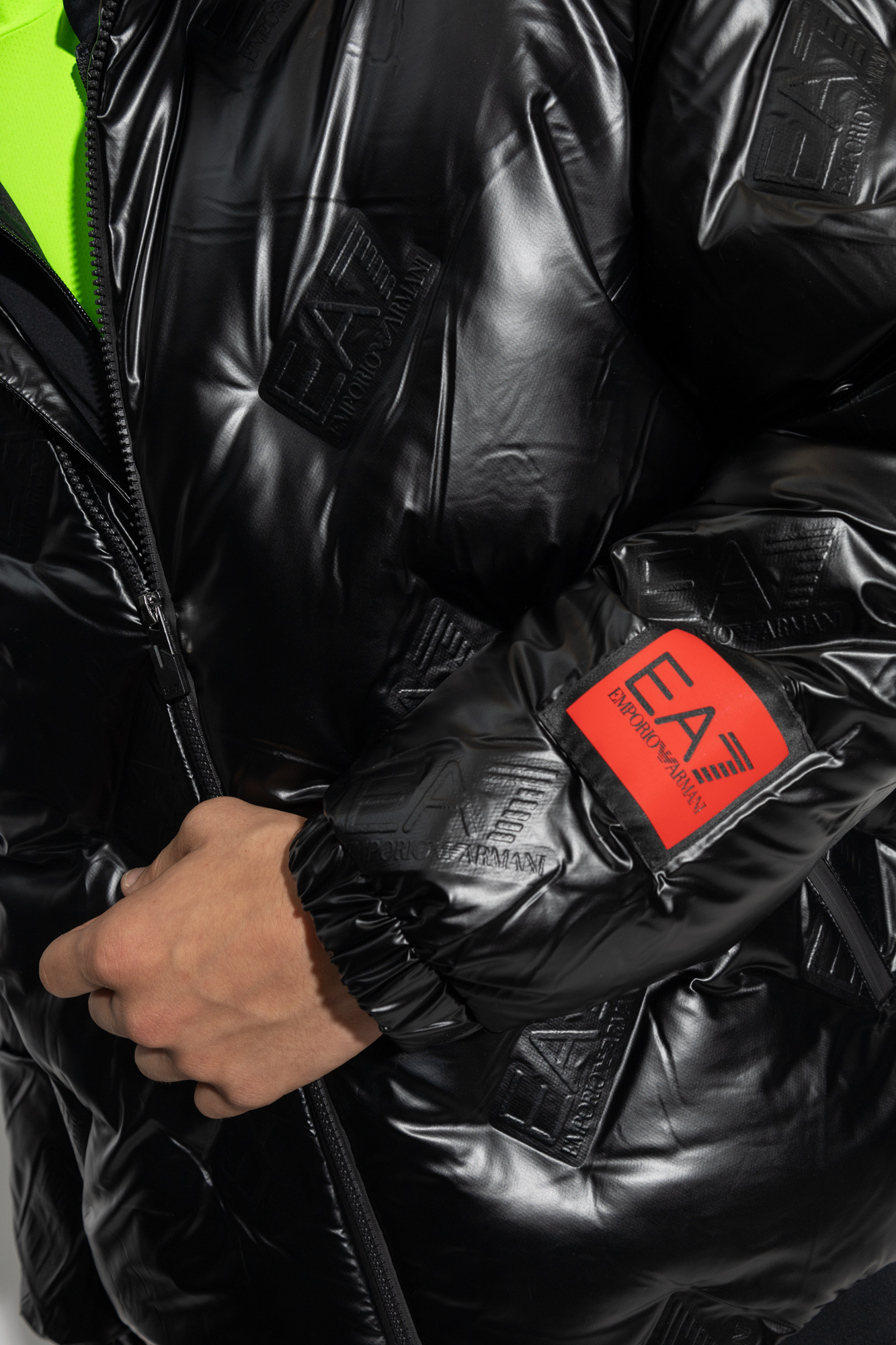 Ea7 on sale down jacket